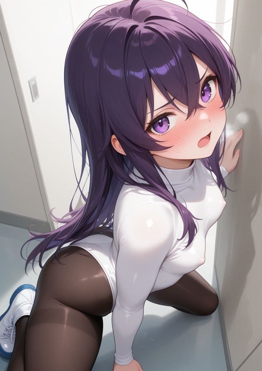 レオタードの女の子がぴっちり衣装に恥ずかしがるやつ 1 サンプル2