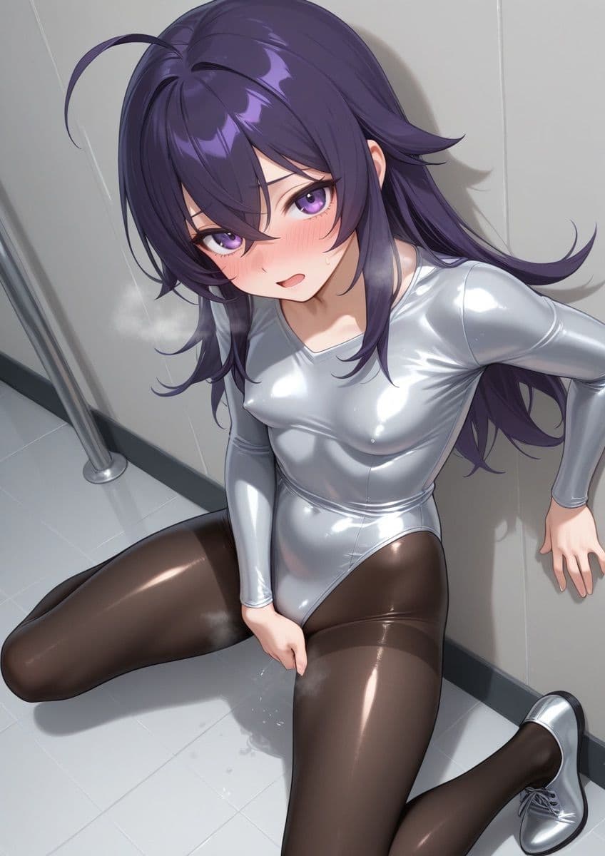 レオタードの女の子がぴっちり衣装に恥ずかしがるやつ 1 サンプル7