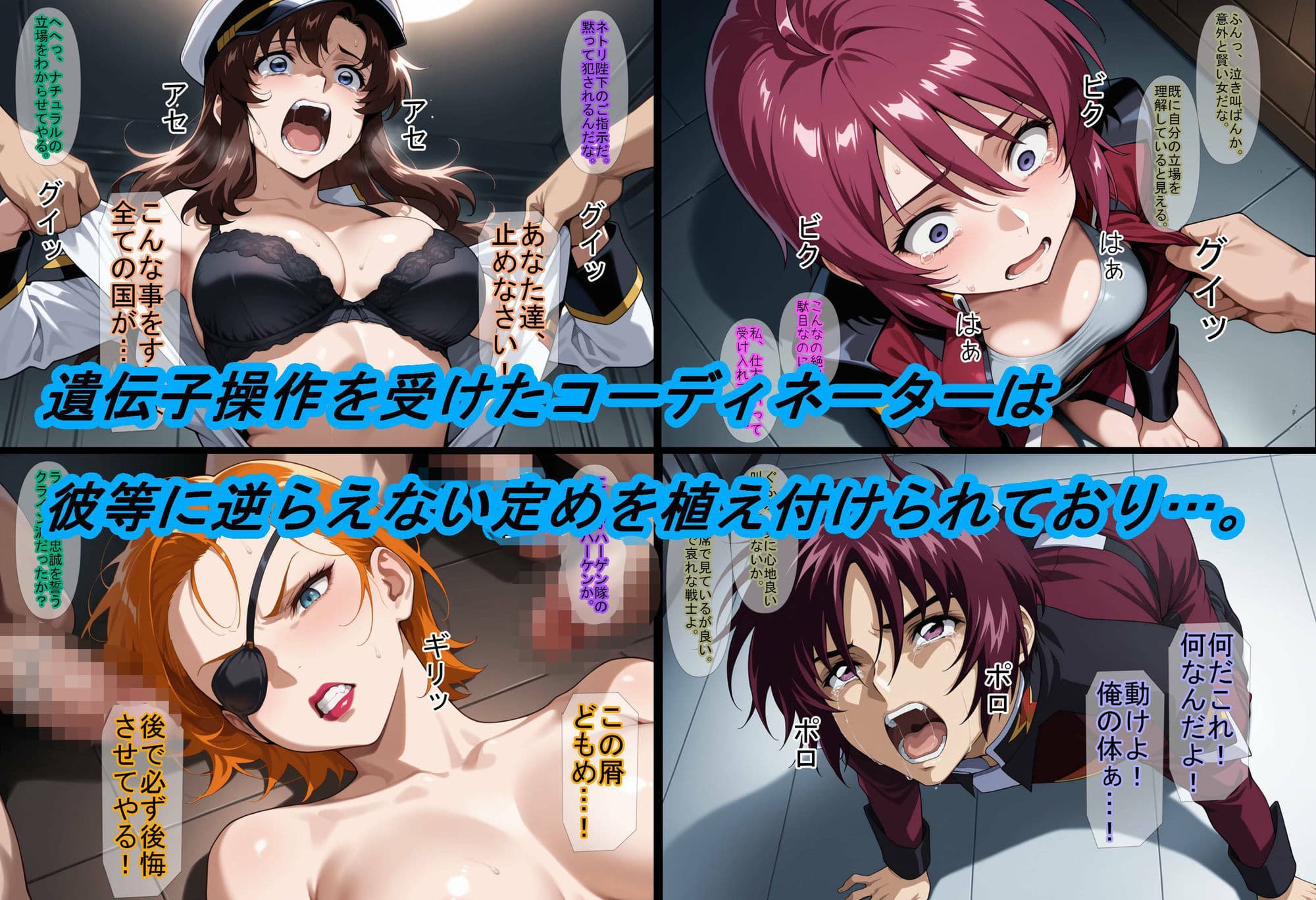 【ガ〇ダムSE〇D】仕組まれた遺伝子 サンプル3