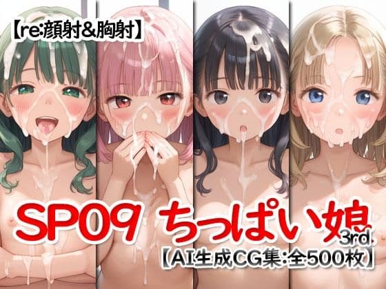 re:顔射＆胸射SP09 -ちっぱい娘3rd- サンプル1