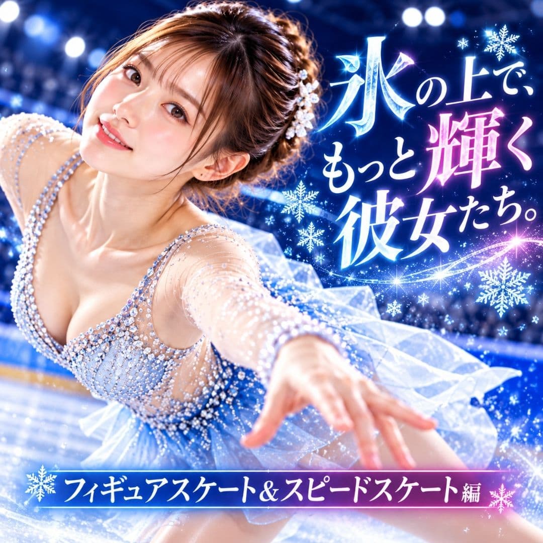 透視メガネ Vol.3 -もしも氷上美女の服の向こう側が見えたら- サンプル1