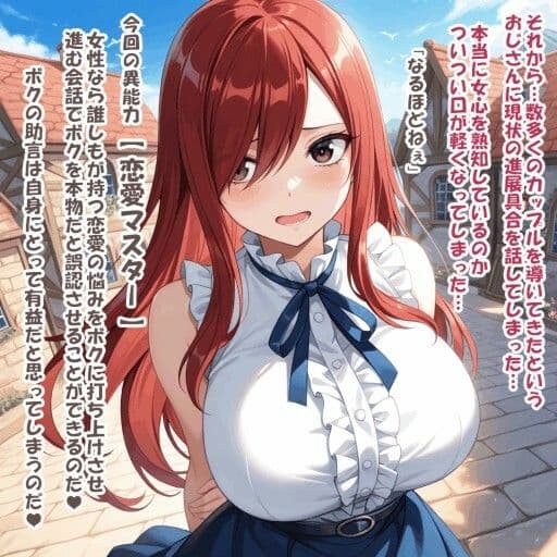 パイズリ異能力おじさん  恋愛マスター 編 サンプル3