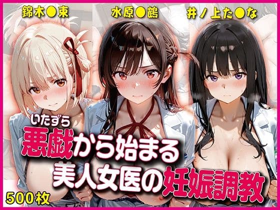 悪戯から始まる美人女医の妊娠調教【豪華CG500枚収録】