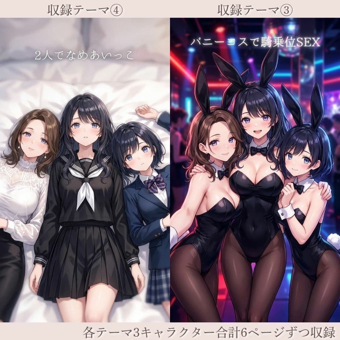「彼女と家族」と僕のエッチな日常 Part2 サンプル4