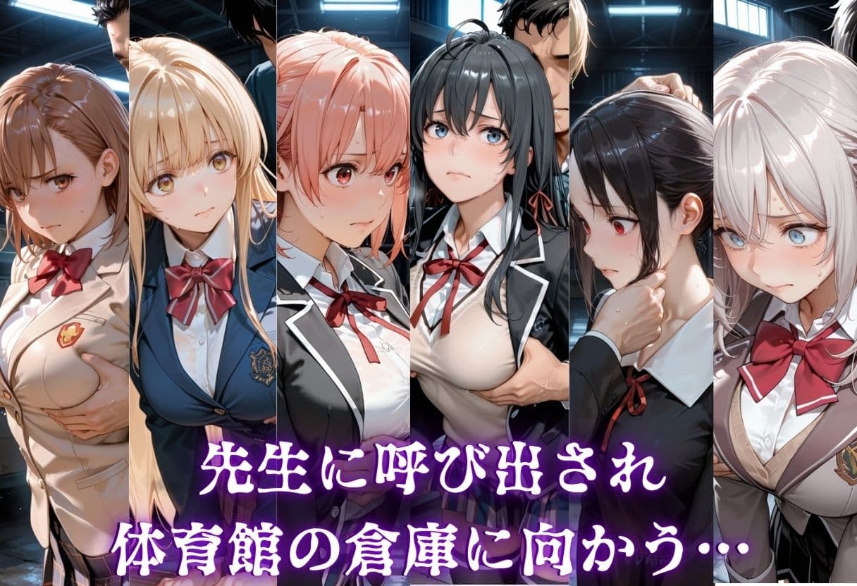 先生に呼び出されて体育館の倉庫で犯●れた サンプル1