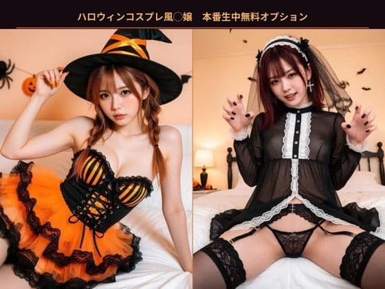 ハロウィンコスプレ風◯嬢  本番生中無料オプシ