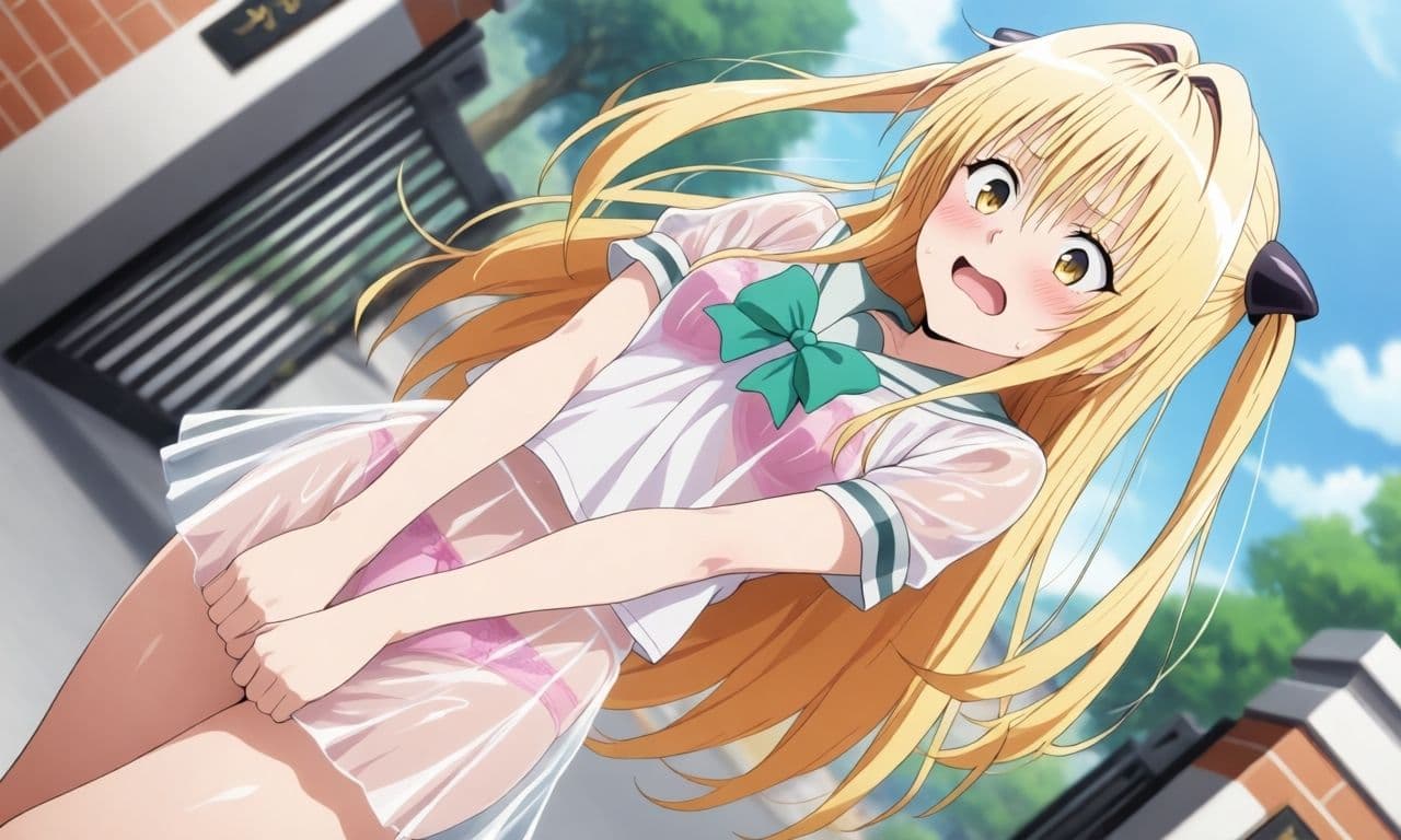 ヤミ  スケスケセーラー服でHな日常 サンプル1