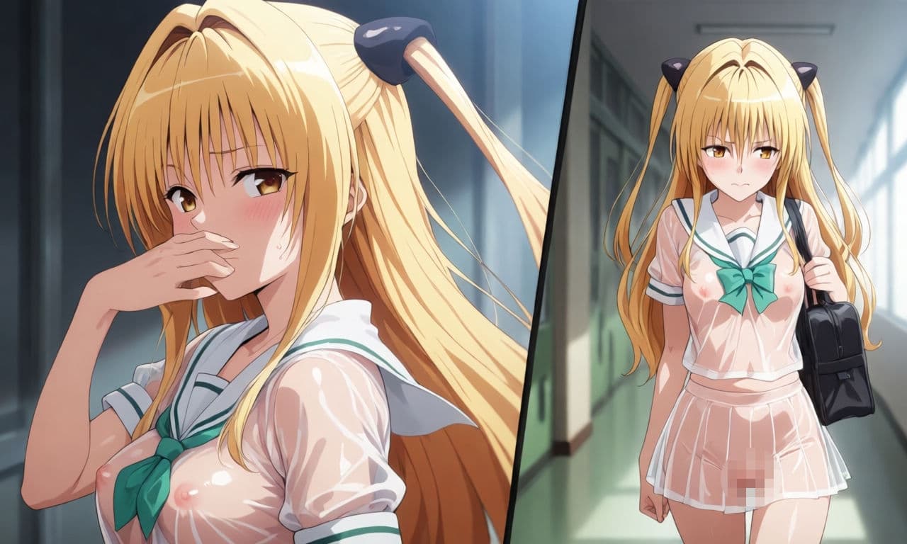 ヤミ  スケスケセーラー服でHな日常 サンプル2
