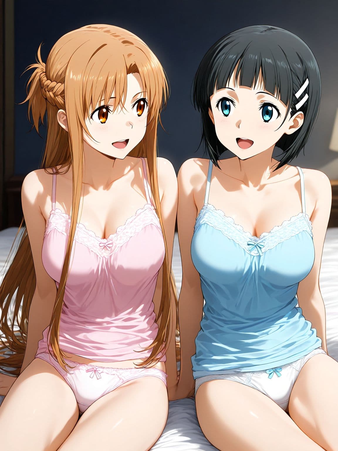 明日奈×直葉 サンプル1