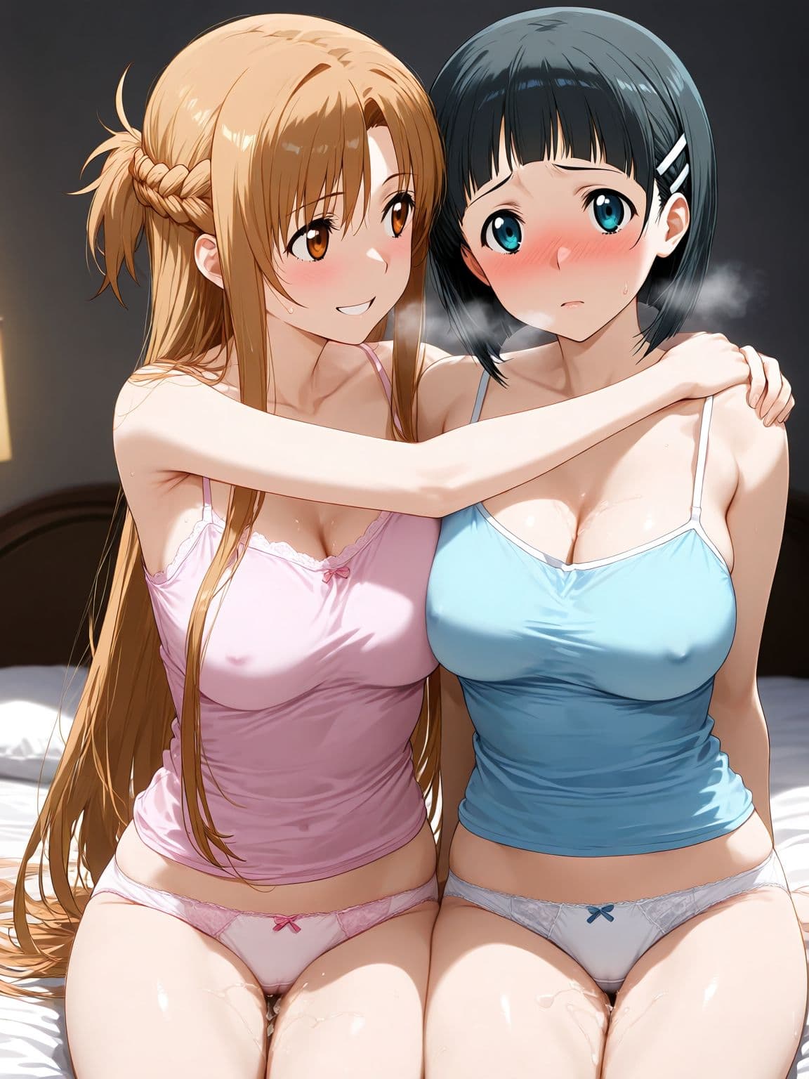 明日奈×直葉 サンプル8