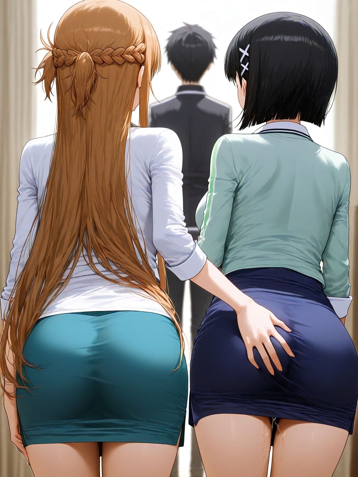 明日奈×直葉 サンプル10