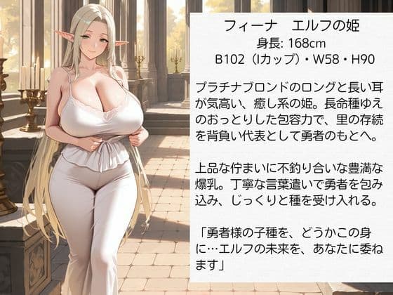 異世界孕ませ勇者【宿屋編】〜滅びの世界を救う種付けの使命〜エルフ・魔族・獣人の姫に子種を注ぐ サンプル1