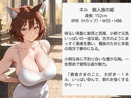 異世界孕ませ勇者【宿屋編】〜滅びの世界を救う種付けの使命〜エルフ・魔族・獣人の姫に子種を注ぐ サンプル3