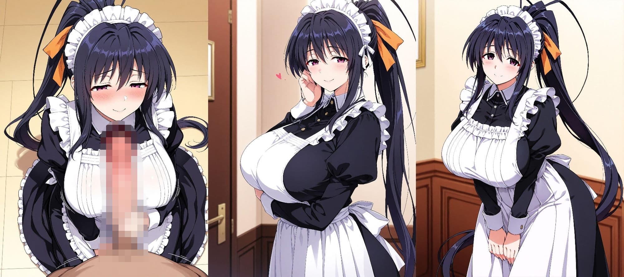 あけのとエッチ  メイド編 サンプル1