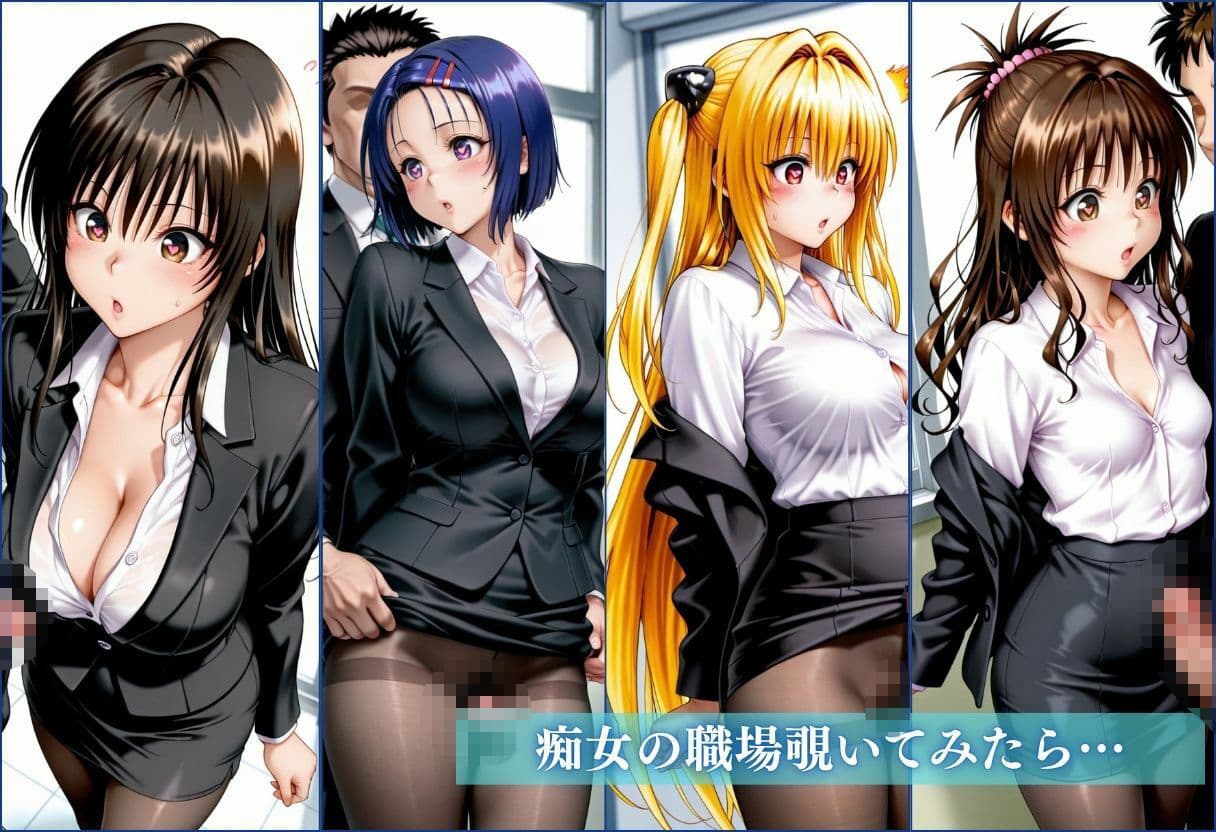 仕事中なのに我慢できない。OL・巫女・保育士の痴女プレイ サンプル5