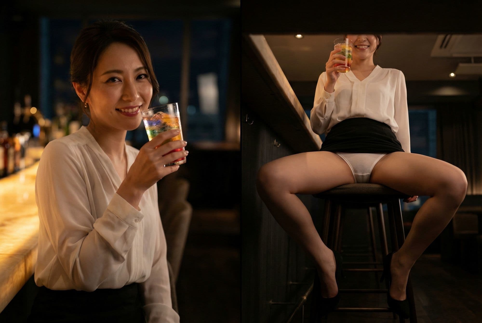 通常時→パンチラ 二画面パンチラ Vol.1【全62枚】 サンプル4