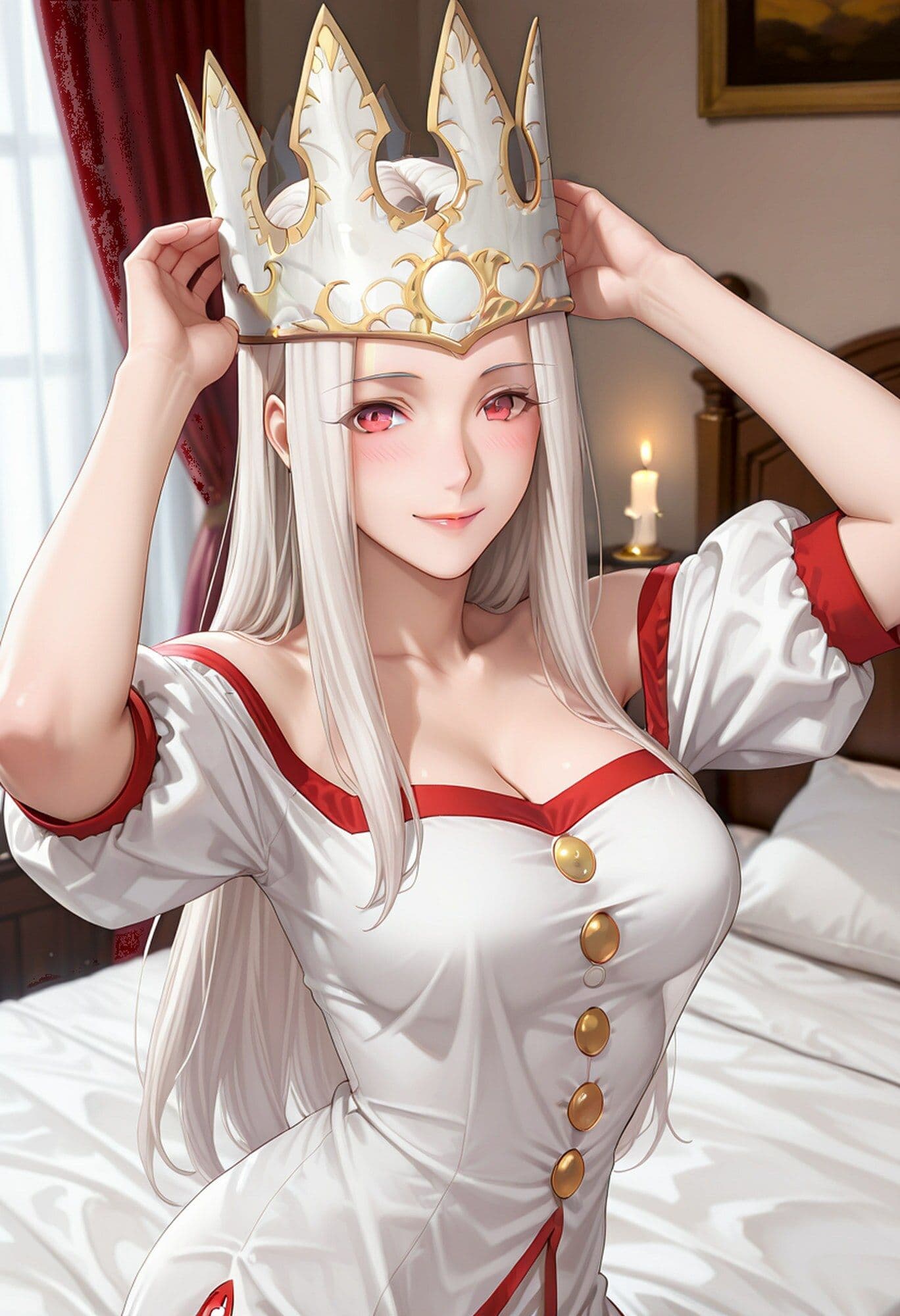 【FGO】アイリスフィールと白い衣をほどく夜 サンプル1