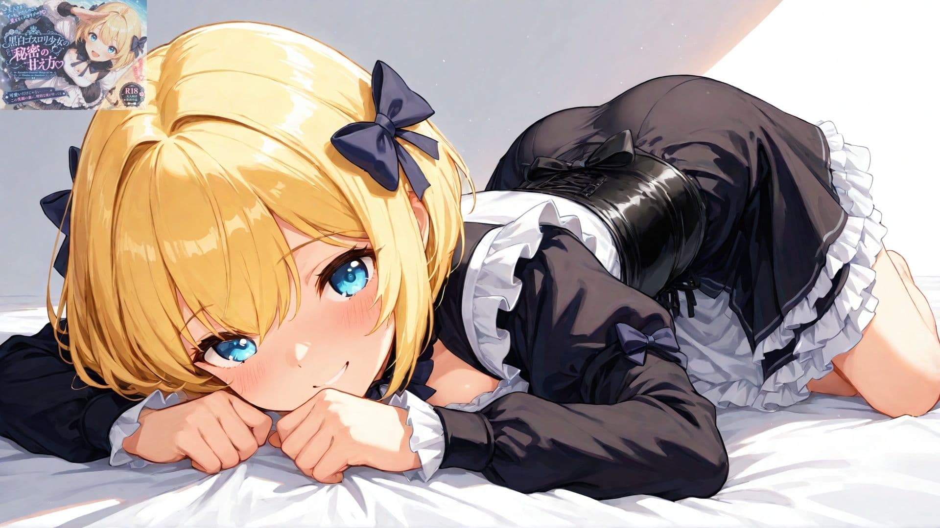 黒白ゴスロリ少女の秘密の甘え方 サンプル3