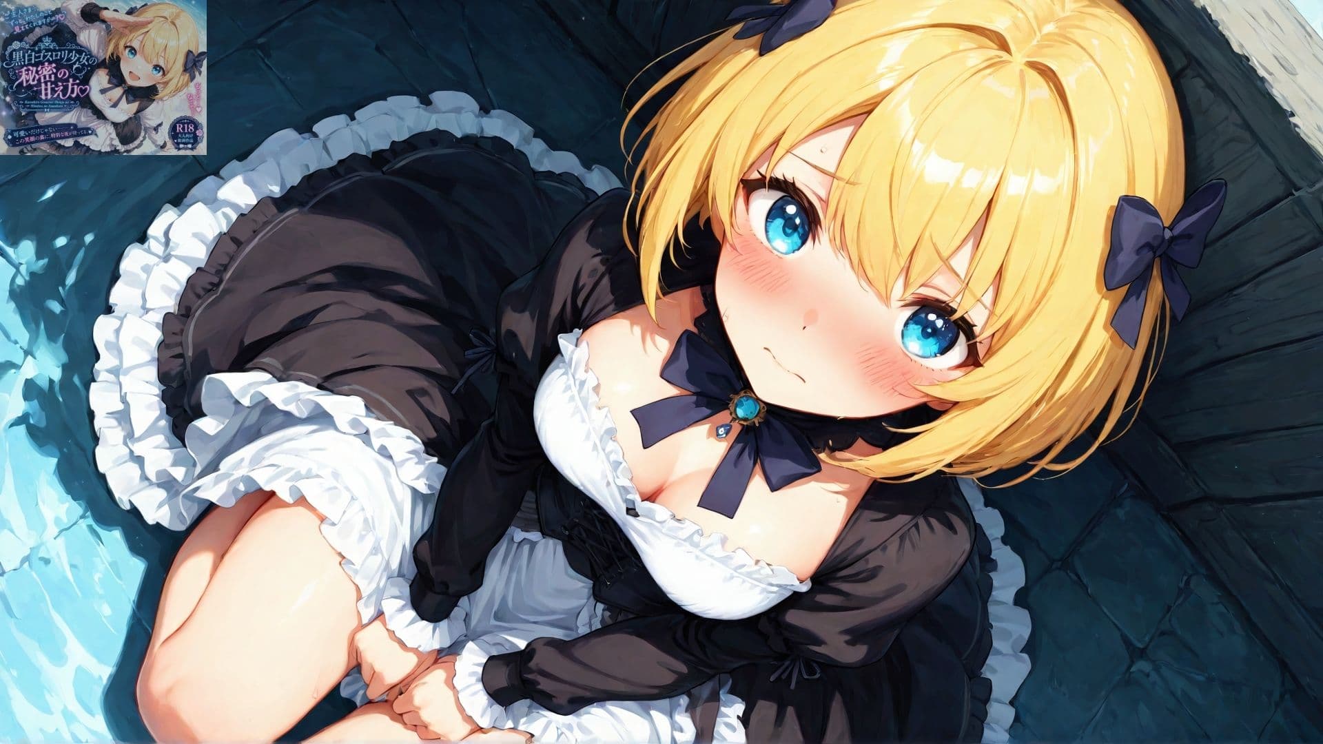 黒白ゴスロリ少女の秘密の甘え方 サンプル4