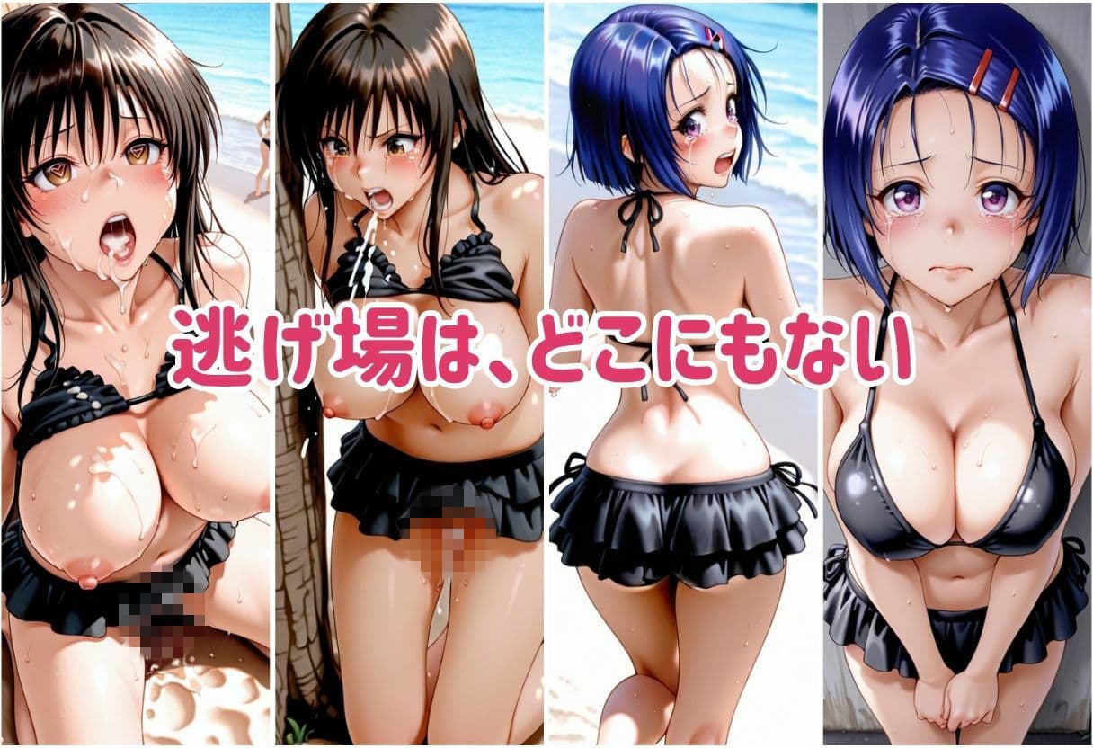 逃げ場のない海｜イくまで止まらない種付けセックス Part.1 サンプル7