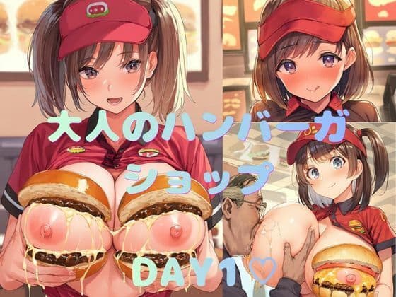 大人のハンバーガショップ〜DAY1  新規開店！！私のおっぱいバーガー召し上がれ〜