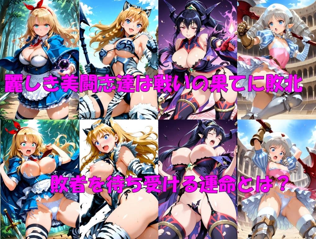 女王の剣 -敗北の果てに- サンプル1