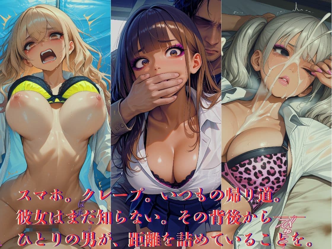 ホームレスアタック ― 無防備な巨乳ギャル ― サンプル1