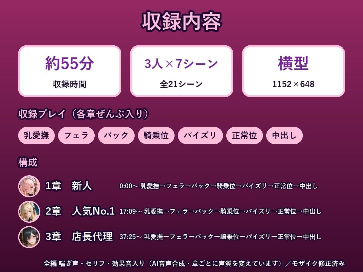 コンカフェ店員がお客さんの甘い誘いに断れずヤッちゃった話 サンプル2