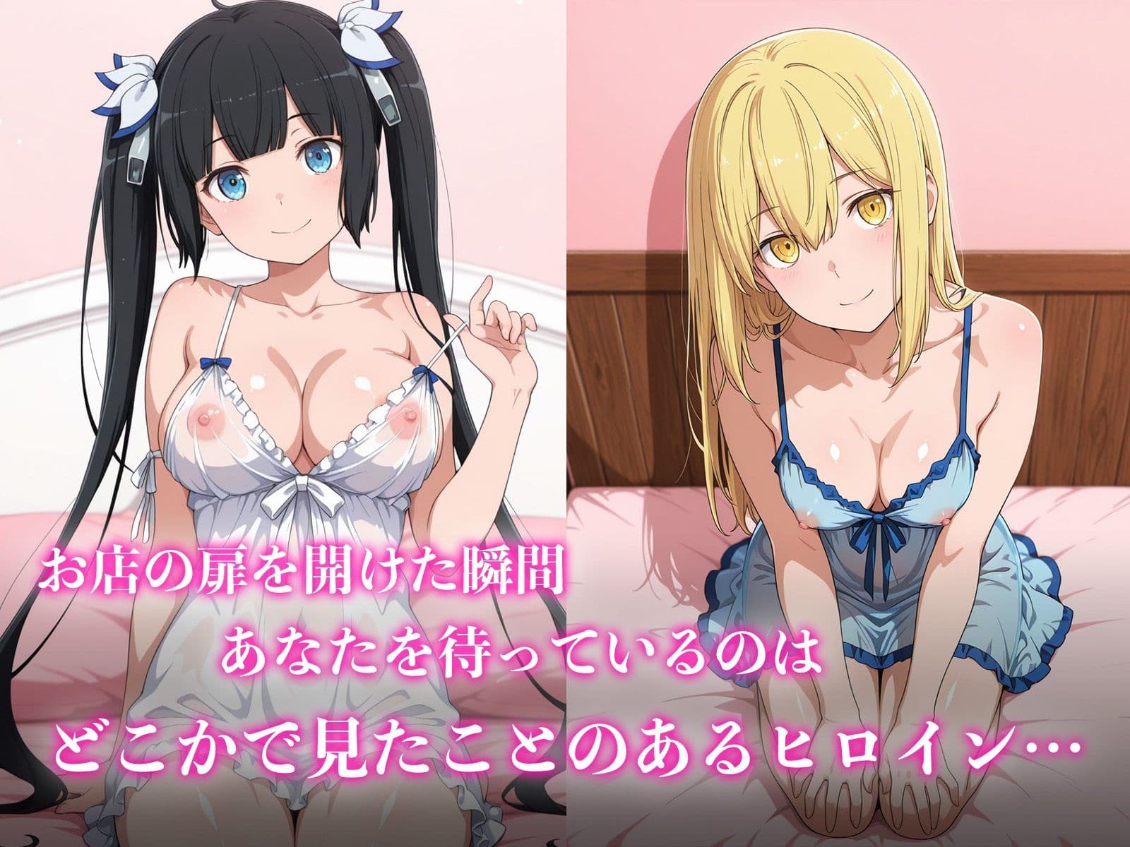 あのヒロインに会える風俗店〜ダン〇ち編1〜 サンプル1