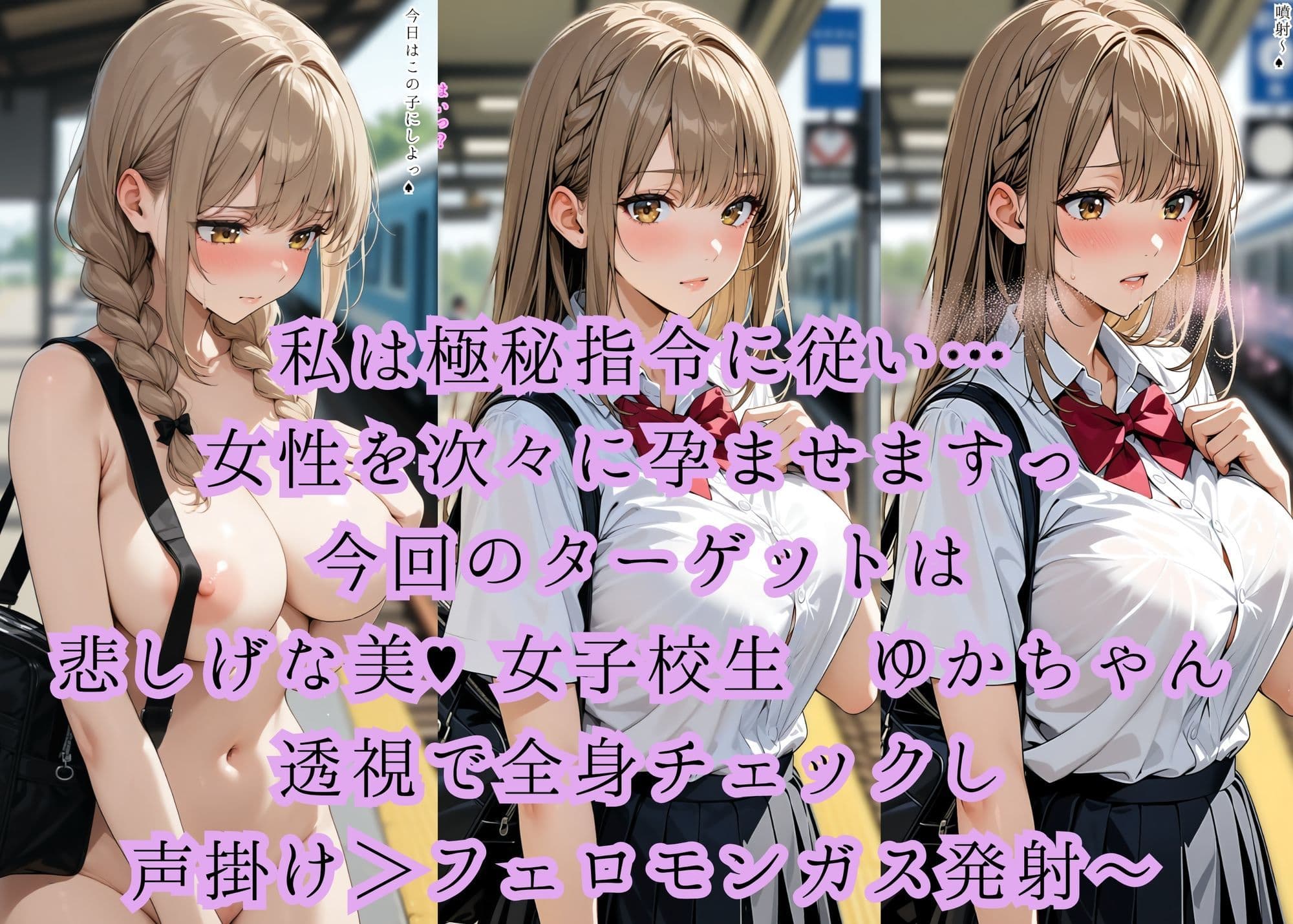 EroFantasy001 女子校生ゆかちゃん寝取り中出し・孕ませ …から始める地球侵略 サンプル1