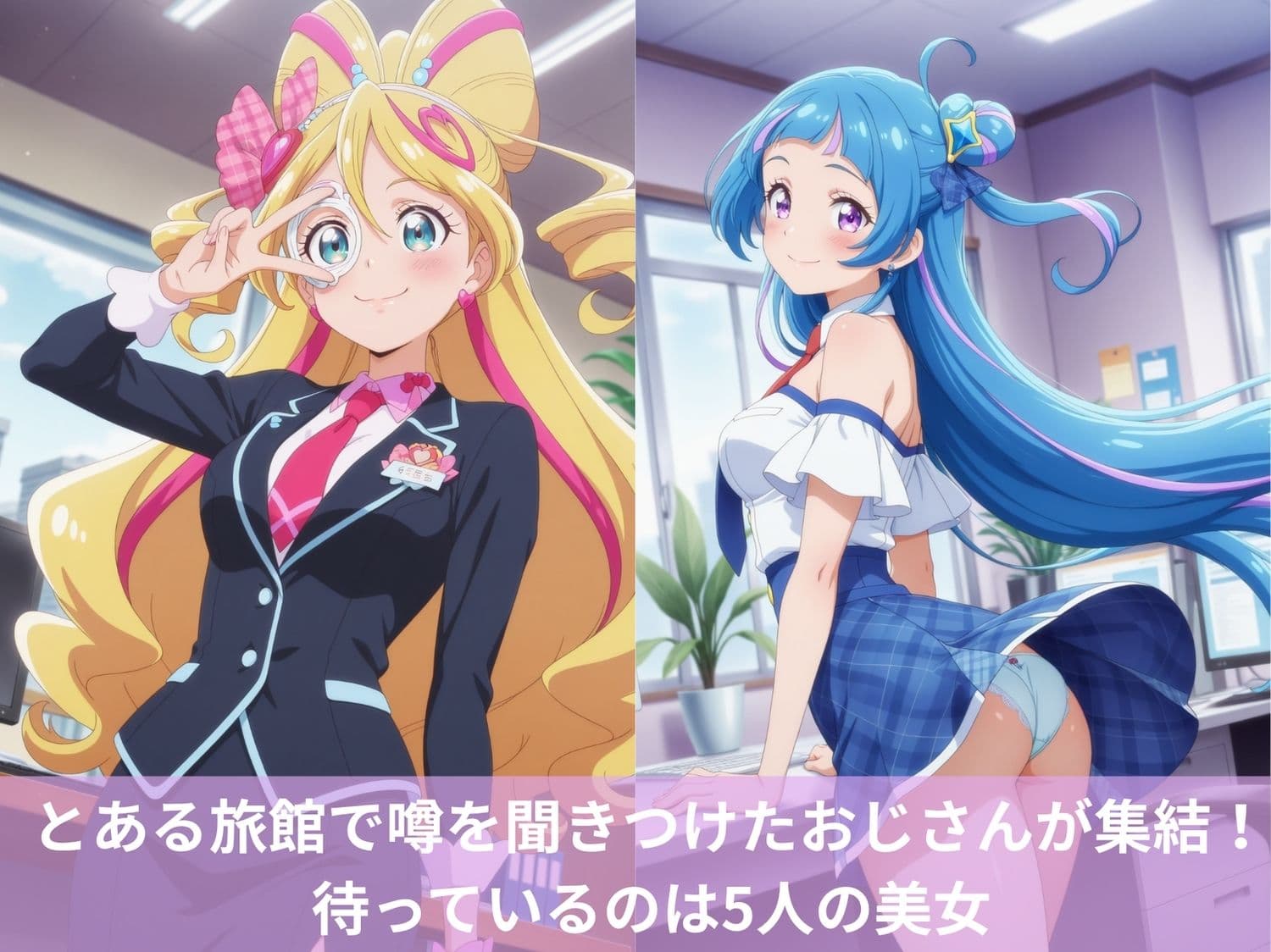 性欲へとバグった娘とハーレム旅館（キミとアイドルプリ●ュア♪）編 サンプル1