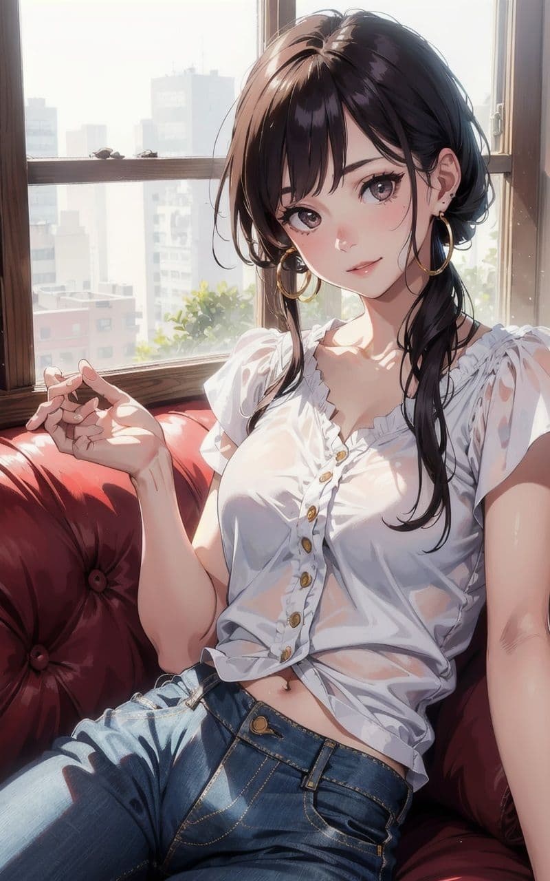 AI×美女×アニメ×おうち サンプル1