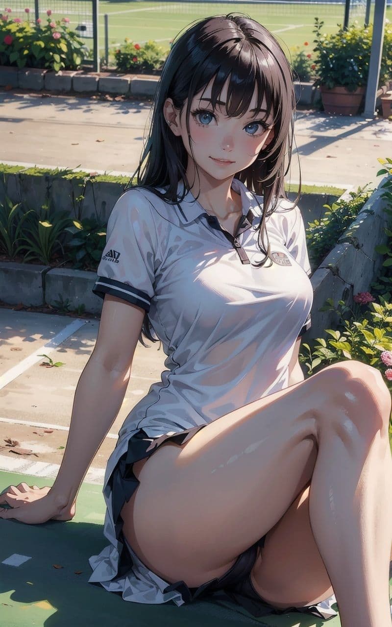 AI×美女×アニメ×テニス サンプル6