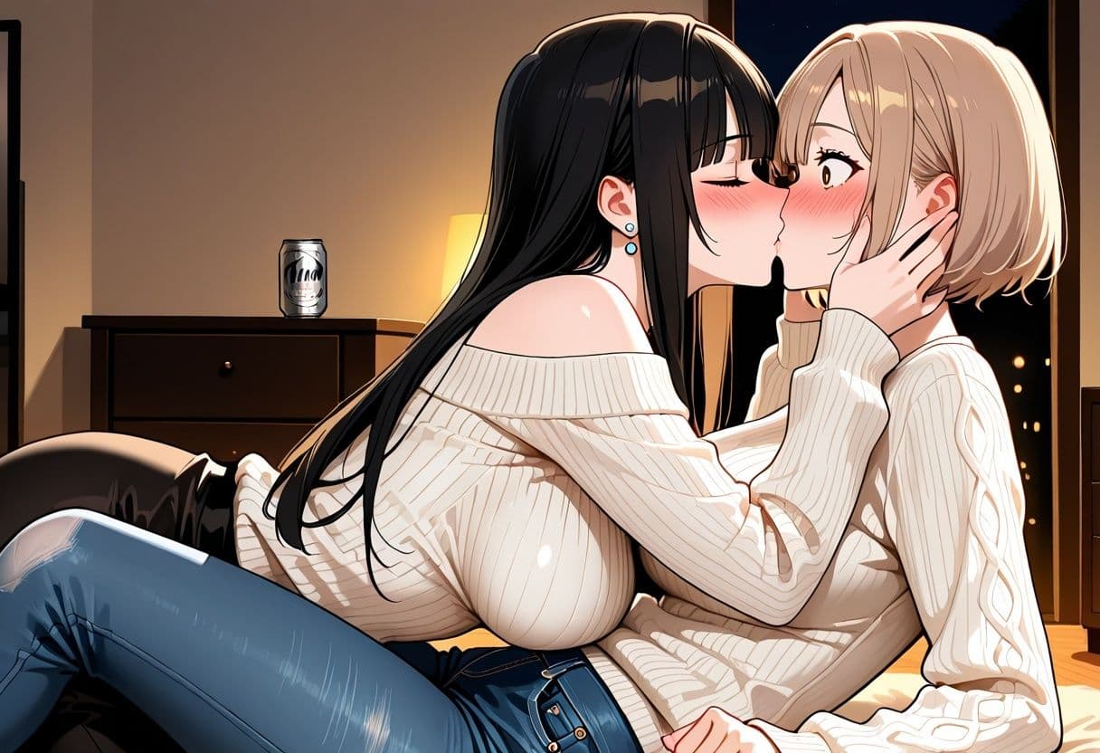 はじめての宅飲み 〜20歳になった夜、親友と一線を越えた〜 サンプル2