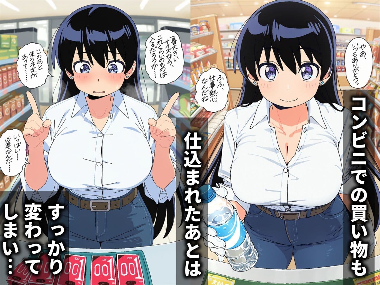 山で襲われて部屋に連れ込まれた鉱石採集女子 サンプル4