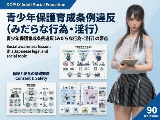 【△20】パンチラガチャ★二階堂 沙耶 大学に進学し強豪予備校『DOPUX（ドピュックス）』で社会人向け講座（性犯罪）を教える名物講師に！（Vol.027:青少年保護育成条例違反（みだらな行為・淫行））