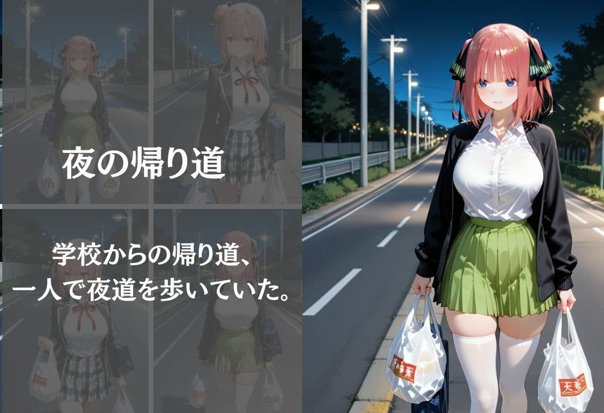夜道拉致〜監禁された制服美少女の惨めな凌● Vol.2 サンプル2