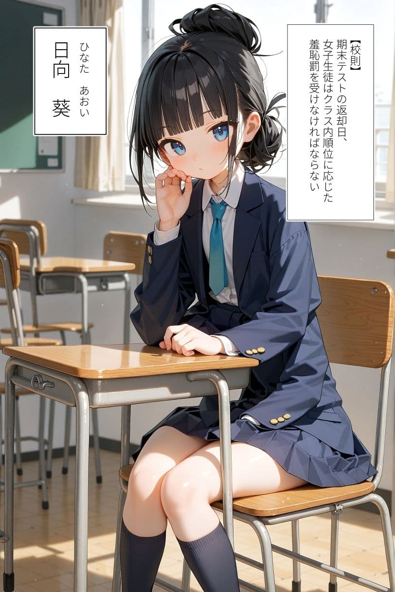 羞恥校則〜成績に応じた羞恥罰1〜 サンプル2