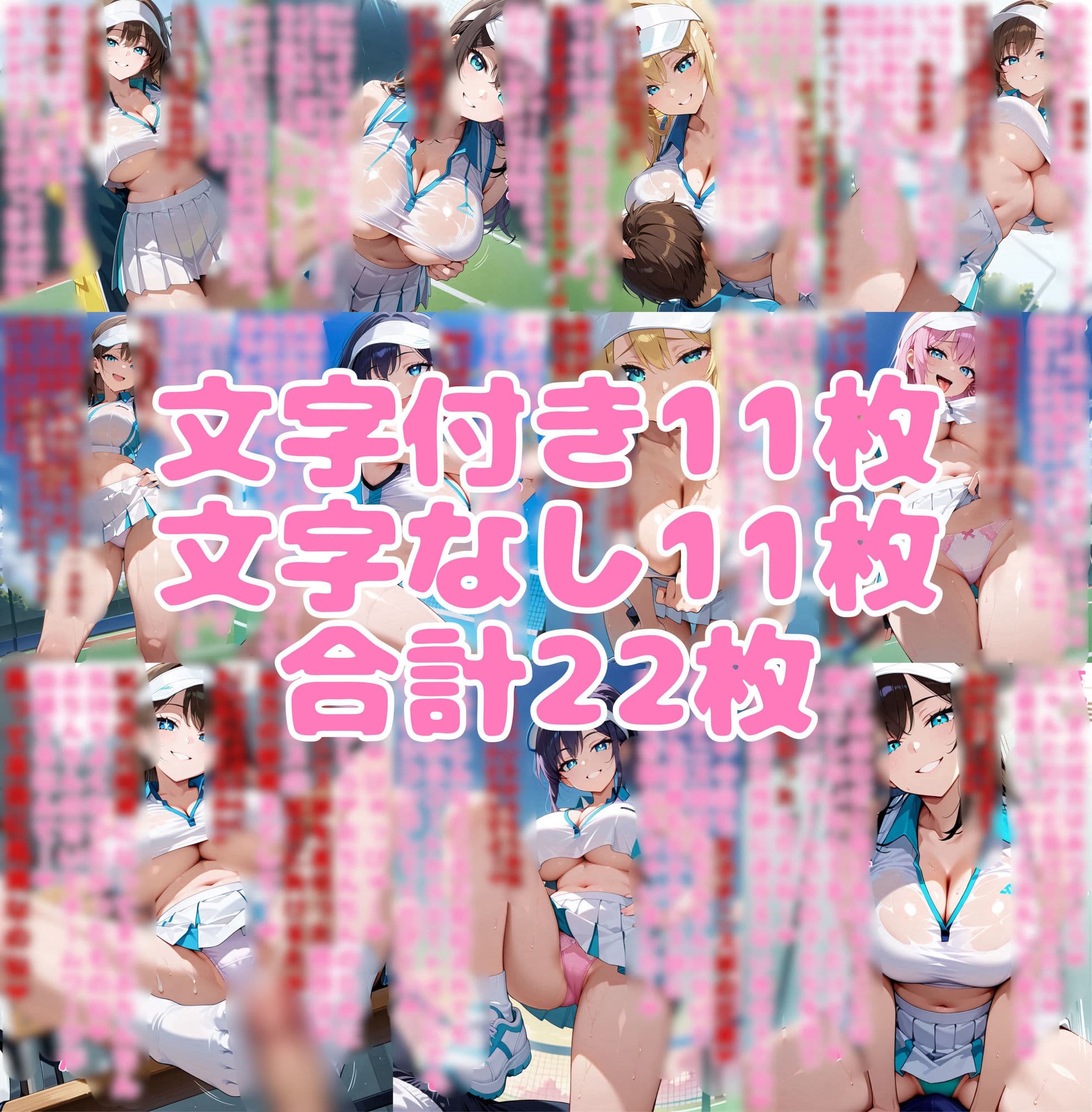 テニス部男女対抗戦 サンプル1