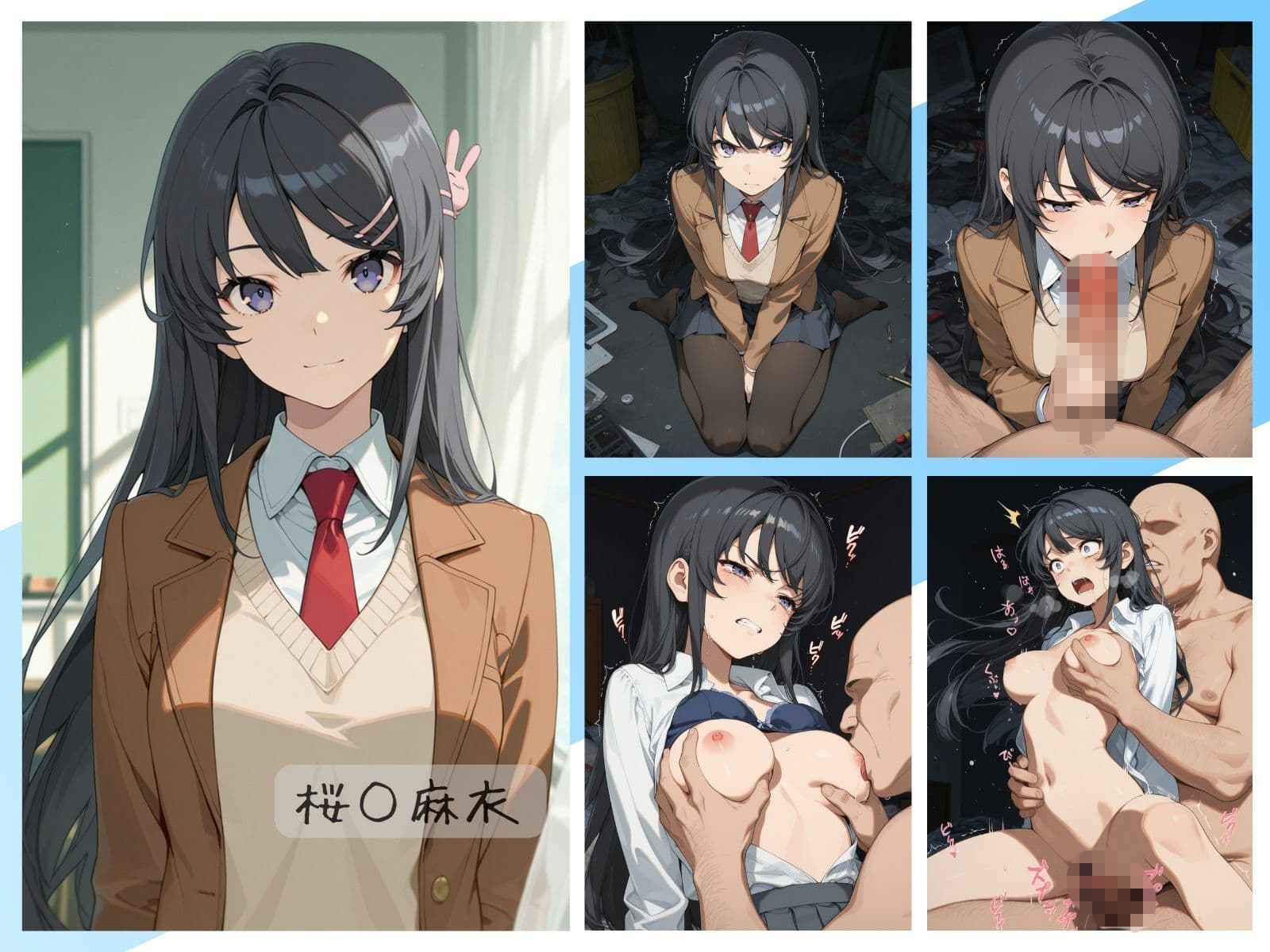 青ブタ女子わからせまとめ サンプル1
