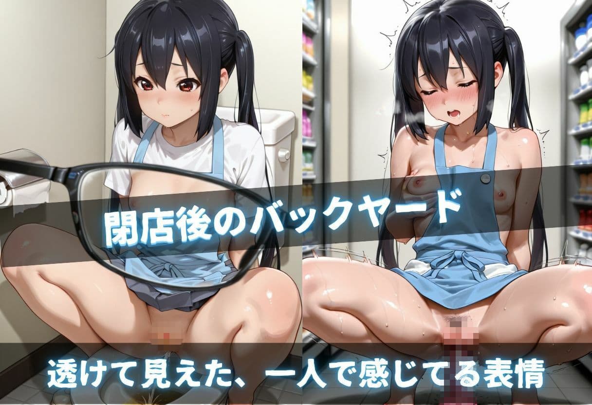 コンビニ透視 〜そのパンツ、見えてるよ〜 サンプル2