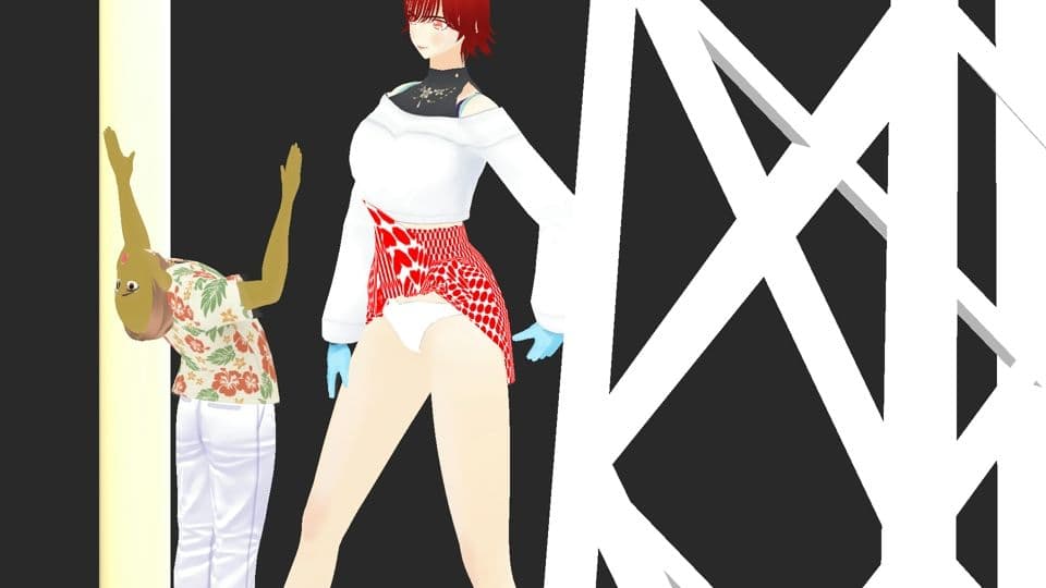 パンチラキックの王女様 サンプル1