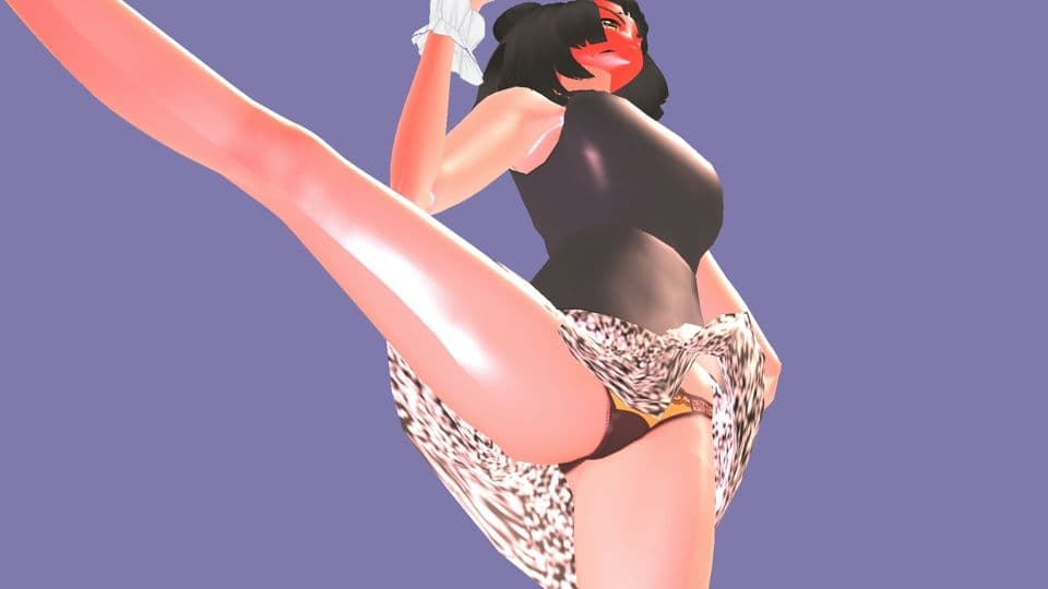 パンチラキックの王女様 サンプル3