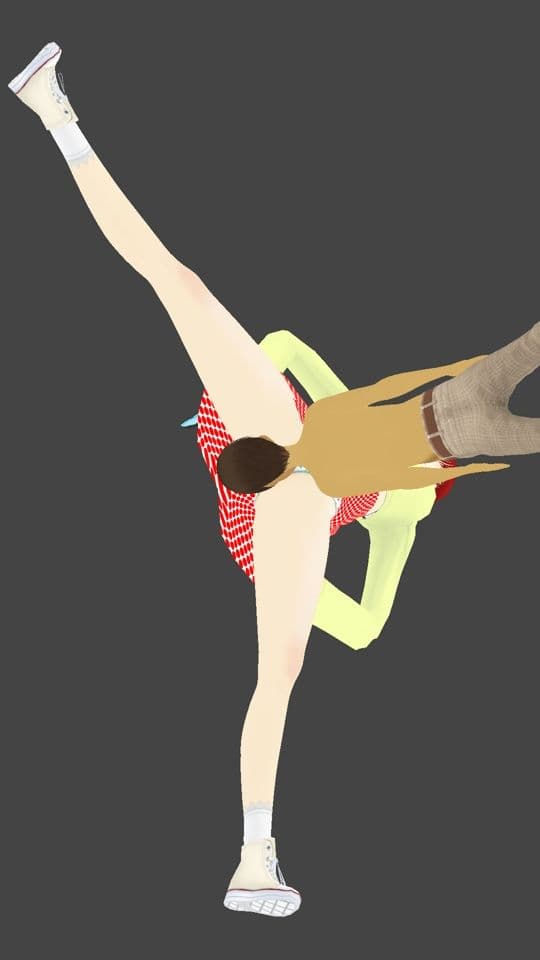 パンチラキックの王女様 サンプル4