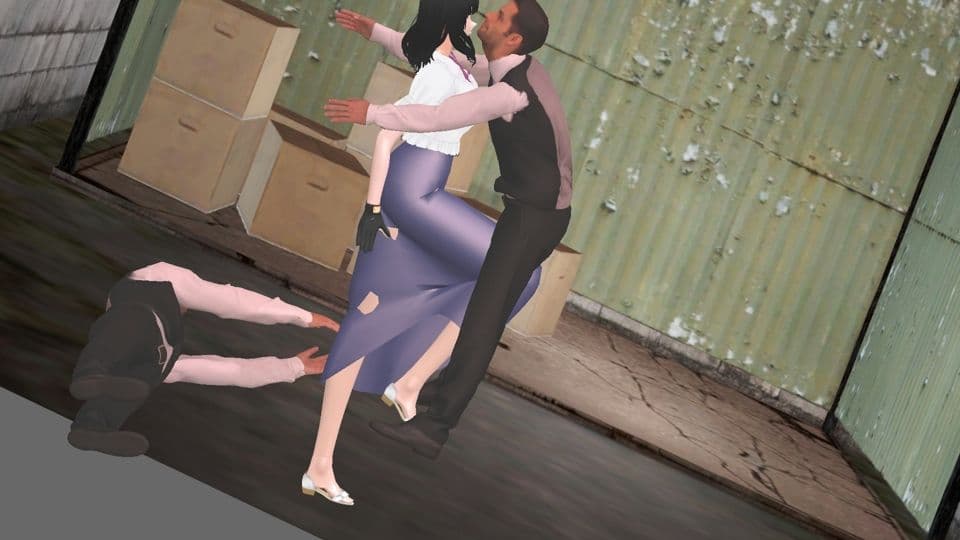 パンチラキックの王女様 サンプル9