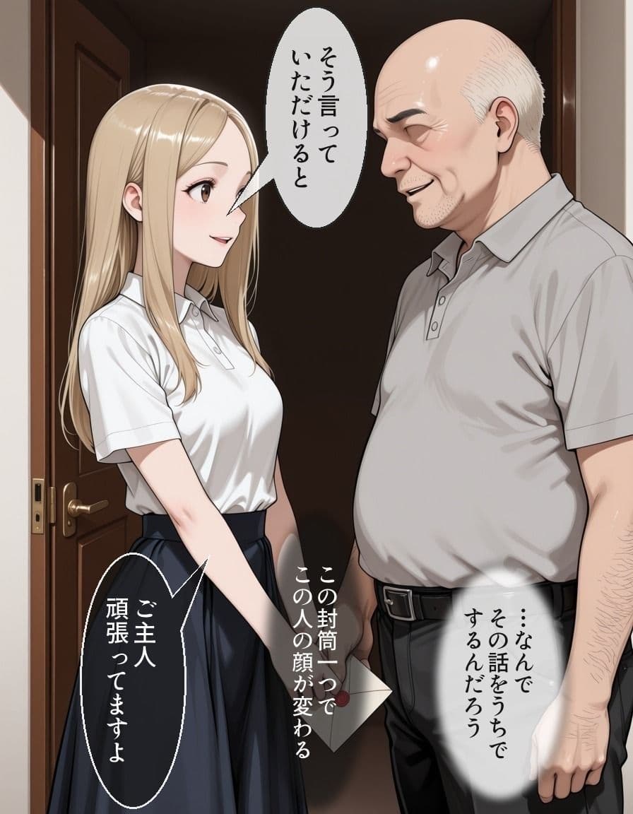 社宅の雪 〜評判の奥さんが、断れないまま堕ちていく話〜 サンプル3