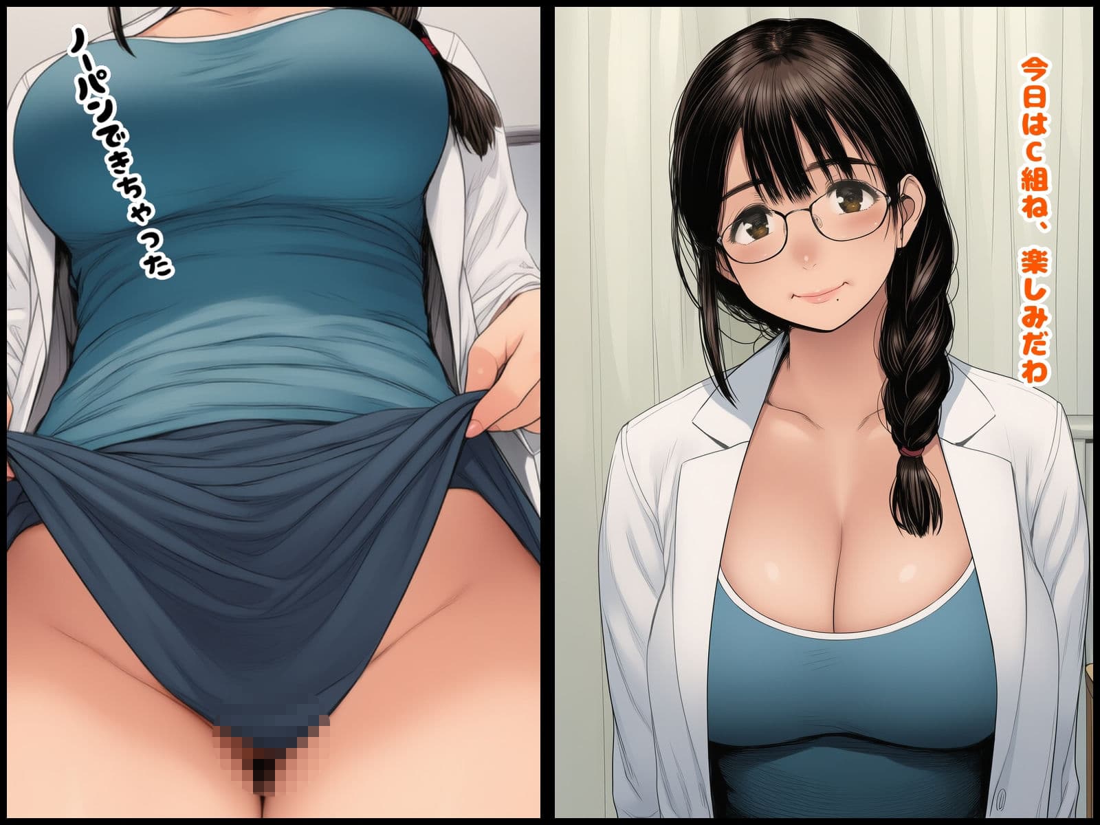 早田夏鈴のじっくり身体検査 C組01-03 サンプル1