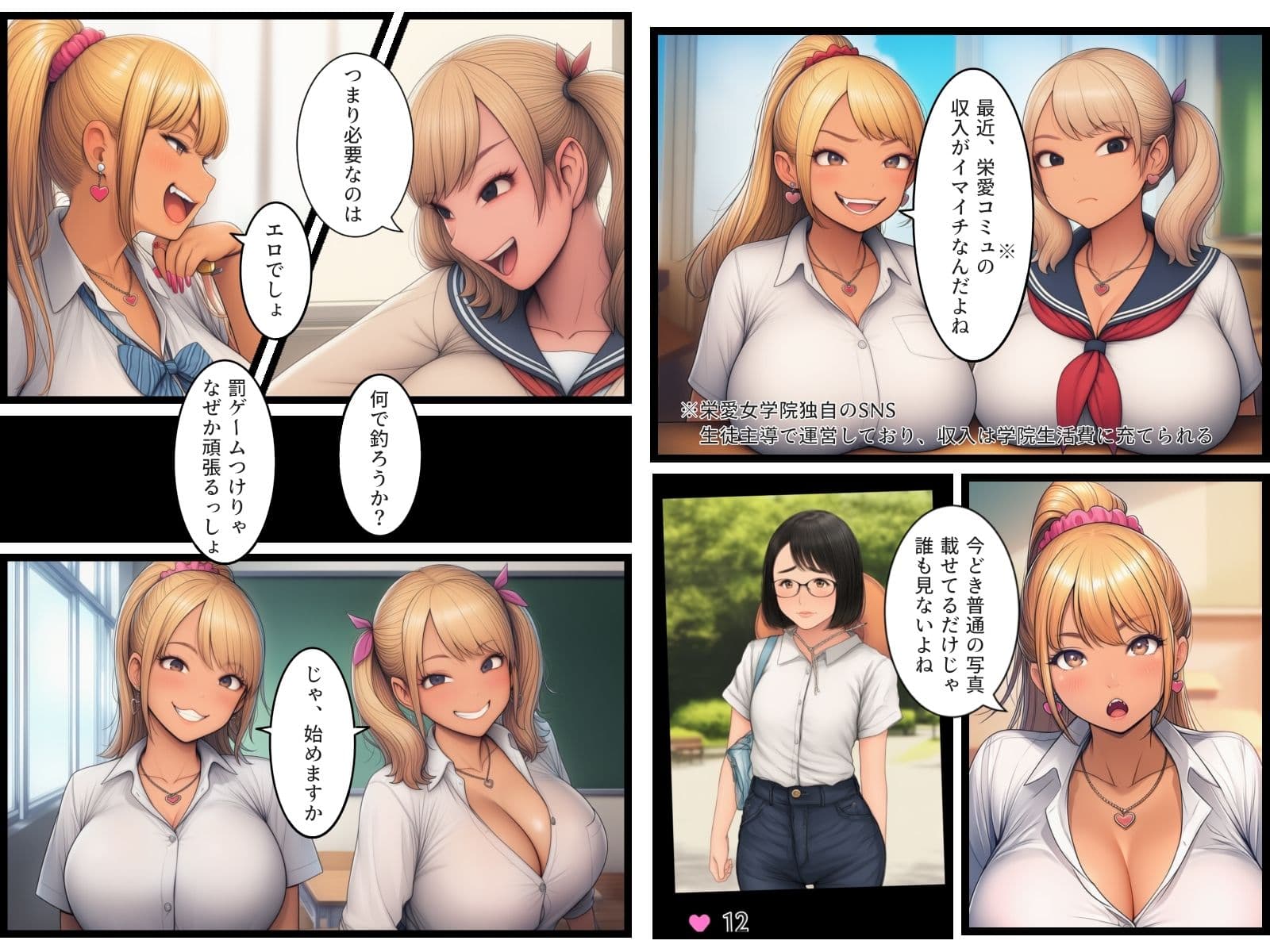 いいねを増やすはエロにあり サンプル1