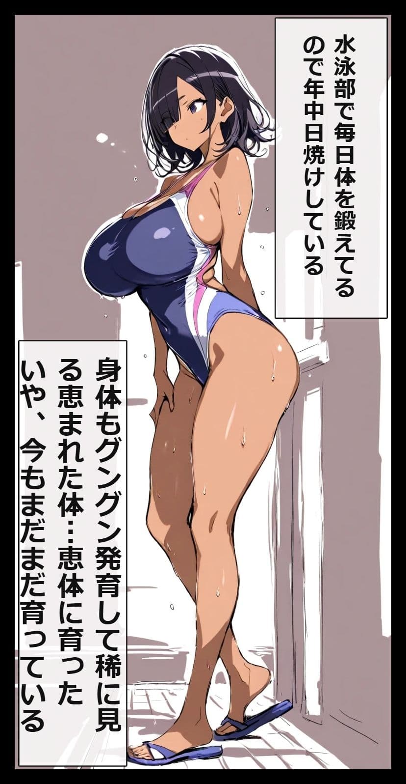 淫魔な妹は下着姿の爆乳乙女 サンプル4