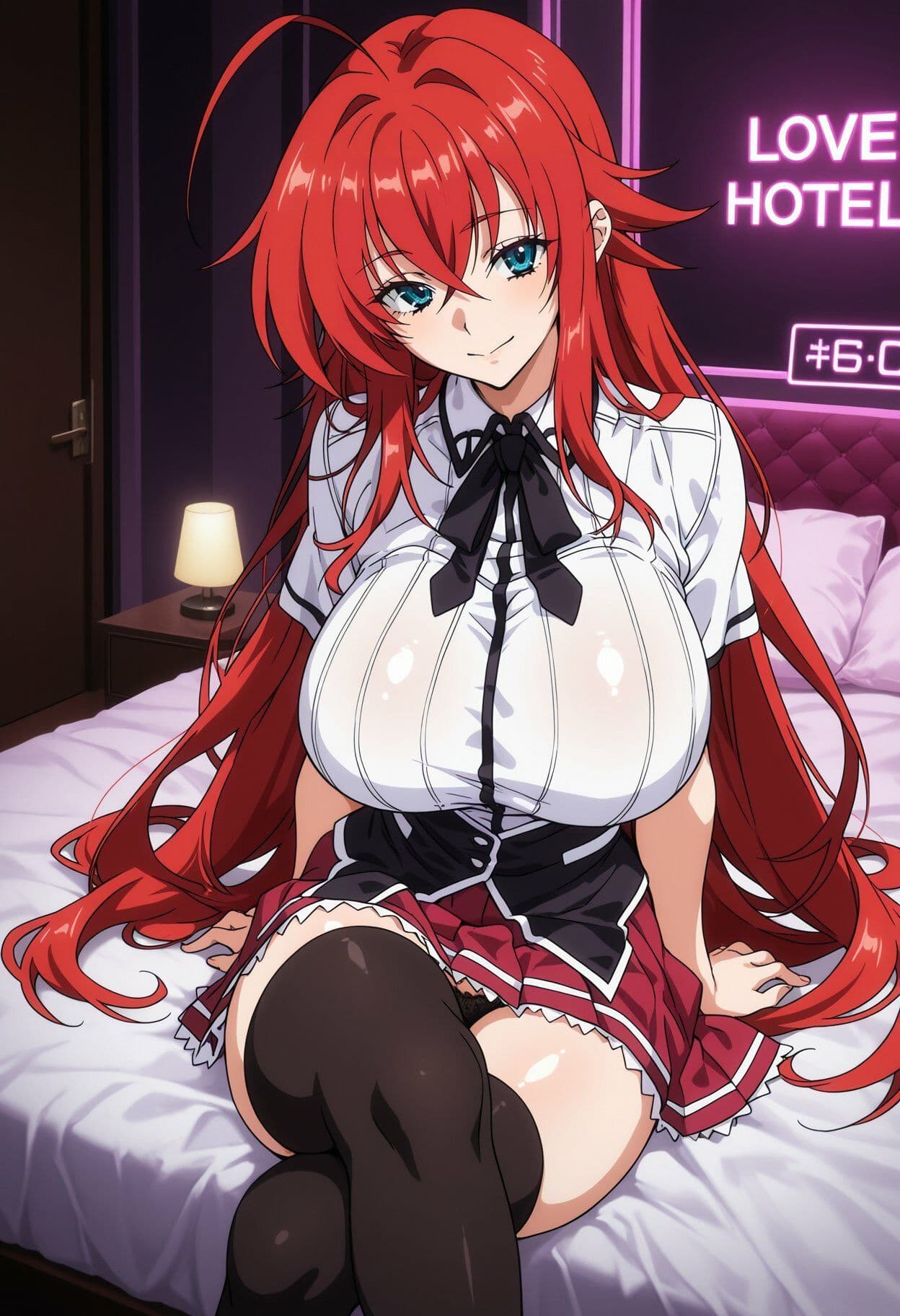 リ〇ス・グレモリーコスプレの爆乳女の子のいる風俗 サンプル1